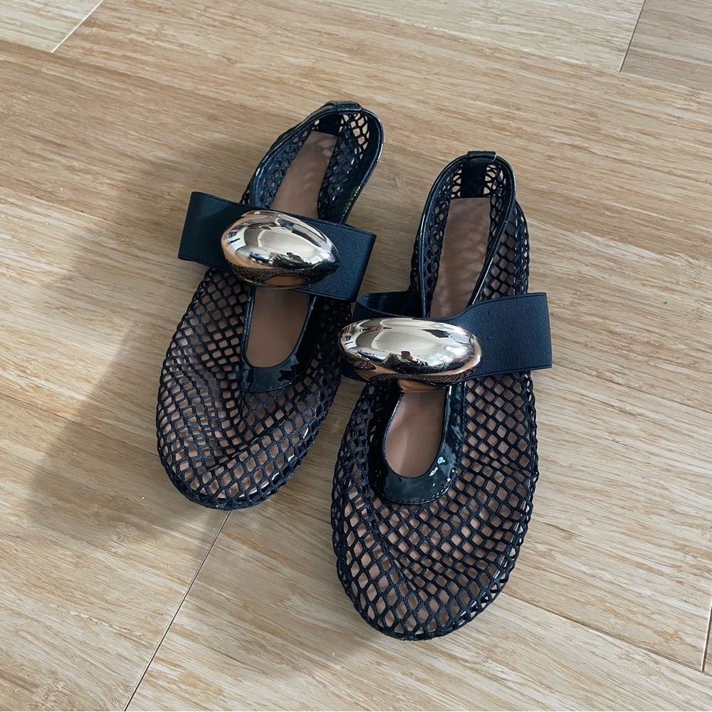 DOEYG Mesh Ballet Flats